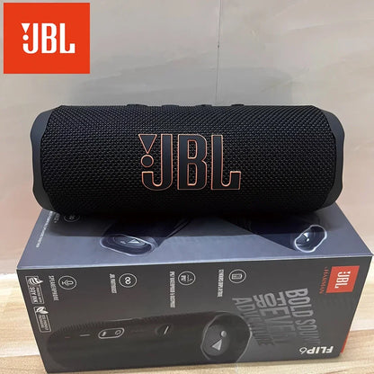 Altoparlante Bluetooth originale JBL FLIP6 FLIP6 portatile IPX7 impermeabile per esterni, stereo, basso, traccia musicale, tweeter indipendente