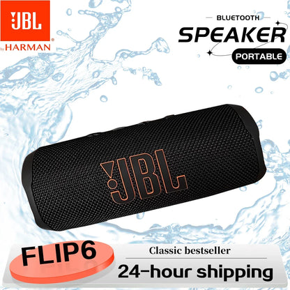 Altoparlante Bluetooth originale JBL FLIP6 FLIP6 portatile IPX7 impermeabile per esterni, stereo, basso, traccia musicale, tweeter indipendente