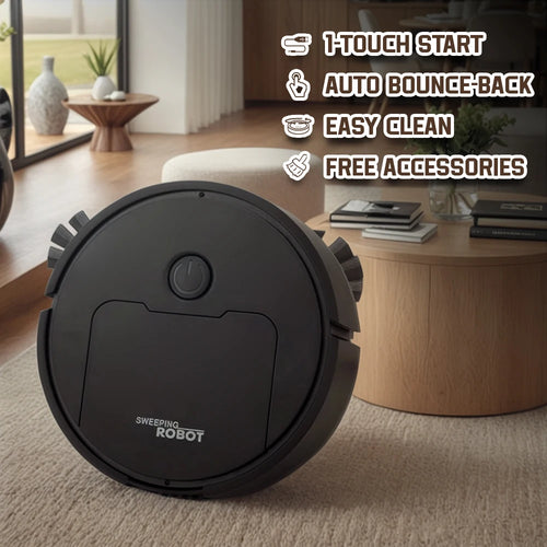 Automatic Sweeping Robot Vacuum Mop Household Lazy Intelligent Auto Boost Night Mode Thin Design Three-in-one Sweeping Machine