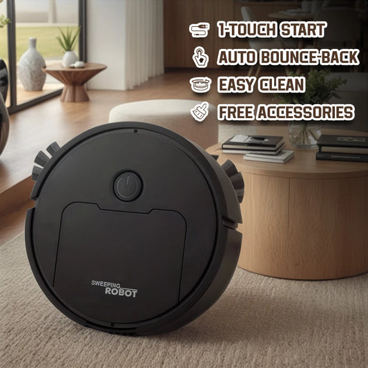 Automatic Sweeping Robot Vacuum Mop Household Lazy Intelligent Auto Boost Night Mode Thin Design Three-in-one Sweeping Machine